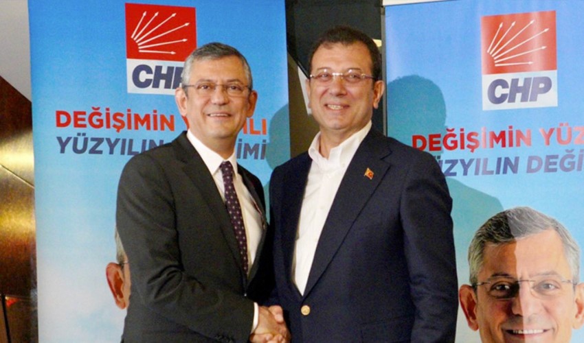 İBB Başkanı Ekrem İmamoğlu'ndan CHP Genel Başkanı Özgür Özel'e tebrik ziyareti
