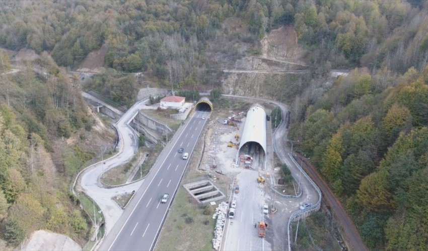 Yenilenen Bolu Dağı Tüneli hizmete açılıyor