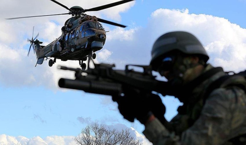 Operazione del Ministero della Difesa turco a Gara e Qandil