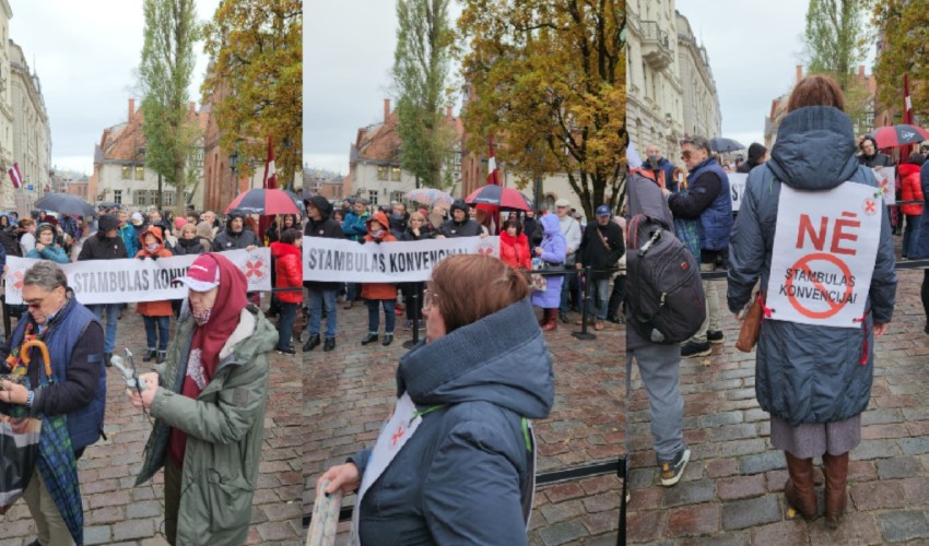 L'oscurantismo è ovunque: in Lettonia gli oppositori della Convenzione di Istanbul scendono in piazza