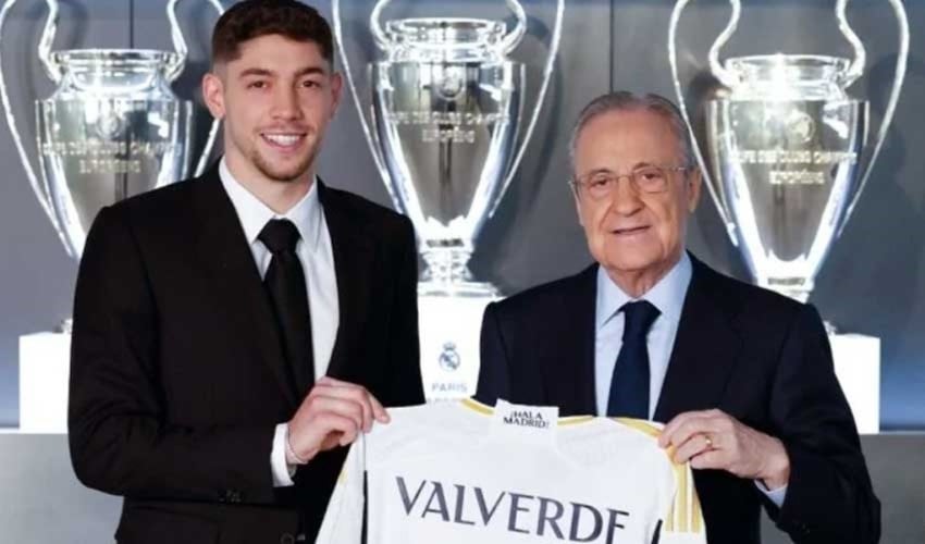 Real Madrid, 2029'a kadar Valverde ile 'devam' dedi