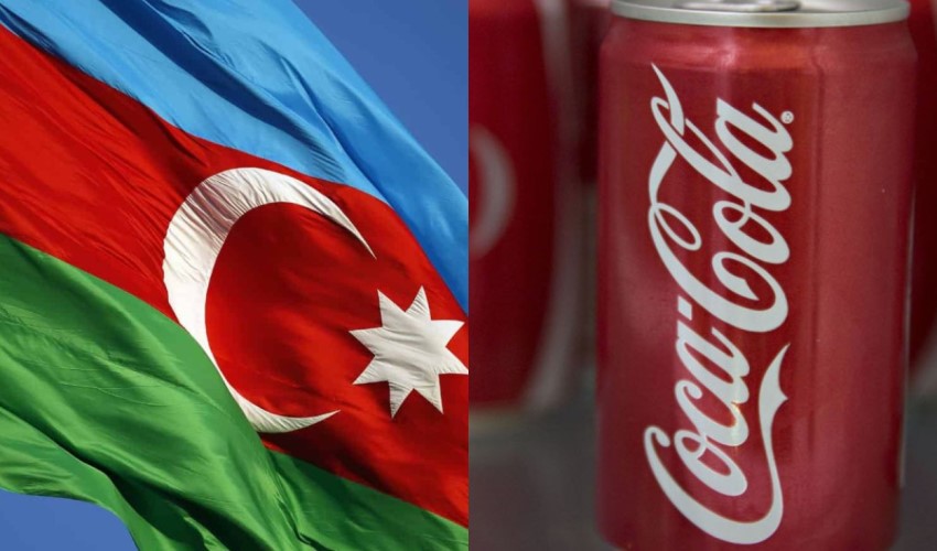 Azerbaycan'ın resmi devlet gazetesinde Coca Cola reklamı