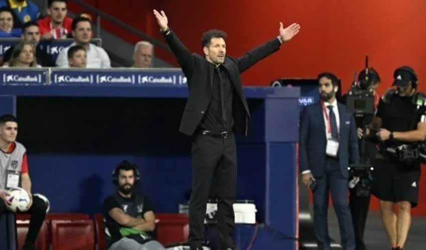 Atletico Madrid'de Diego Simeone sözleşmesini uzattı