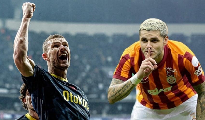 Bir Icardi bir Dzeko atıyor: Süper Lig gol krallığı yarışında son durum