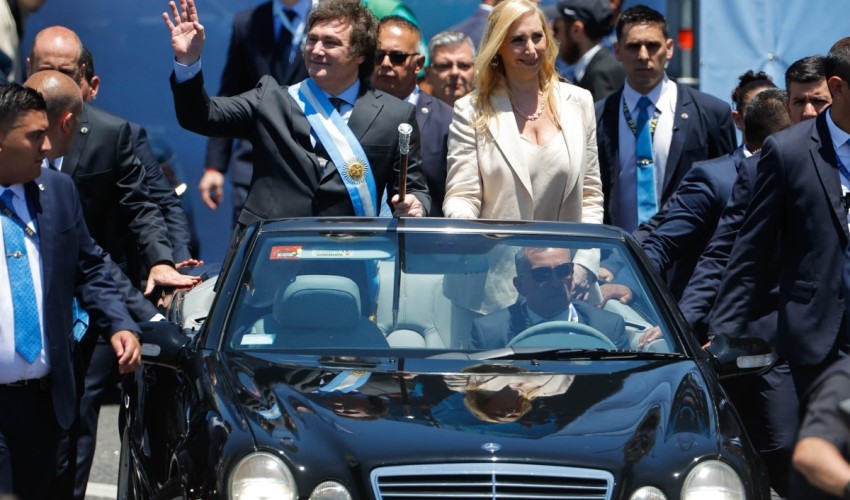 Arjantin’in yeni Başkanı Javier Milei göreve başladı