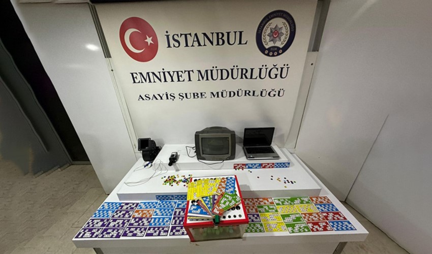 Polisten 'canlı tombala' operasyonu