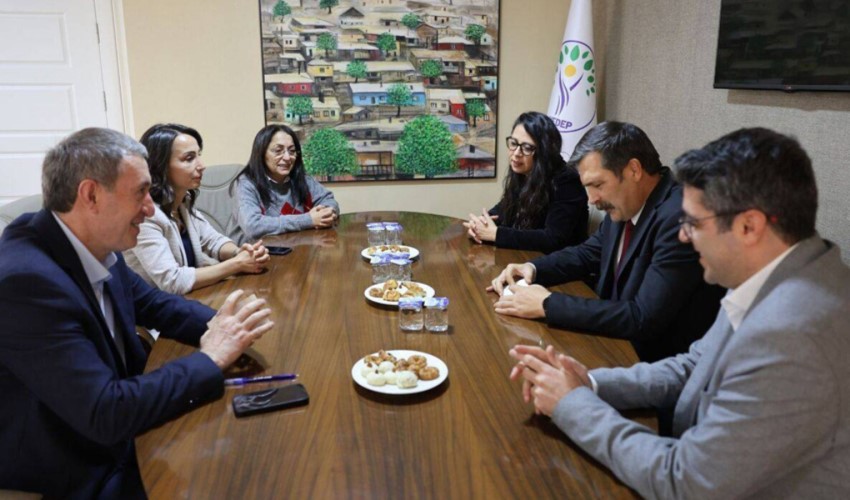 Visita del TİP al DEM Parti