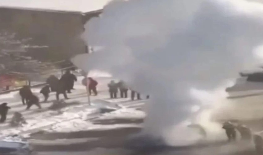 Kırgızistan Türk Büyükelçiliği yakınlarında patlama