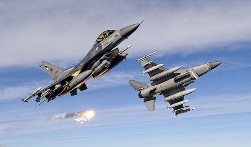 Irak’ın kuzeyine hava harekatı: 5 PKK’lı terörist etkisiz hale getirildi