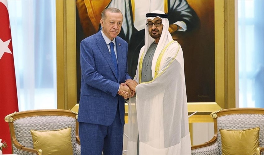 Erdoğan, BAE lideri Al Nahyan ile görüştü