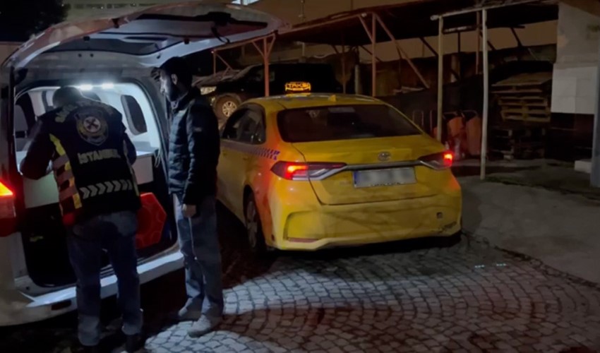 Sosyal medyadan tespit edildi: Yolcu almayan taksiciye ceza