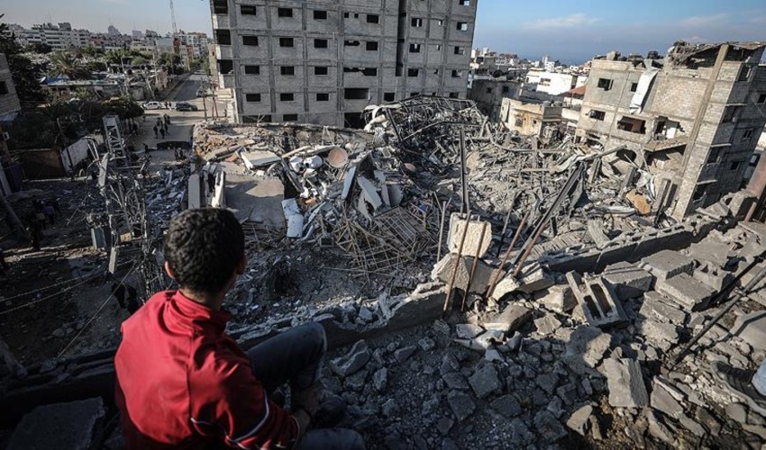 İsrail'in Gazze Şeridi'nde sebep olduğu yıkım ortaya çıktı