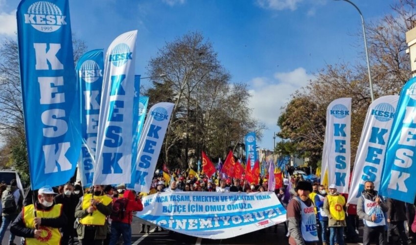 KESK'ten miting: 'Özelleştirme soygununa son'