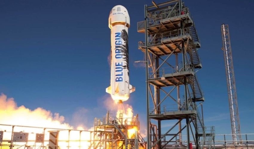 Blue Origin, New Shepard roketini başarıyla fırlattı