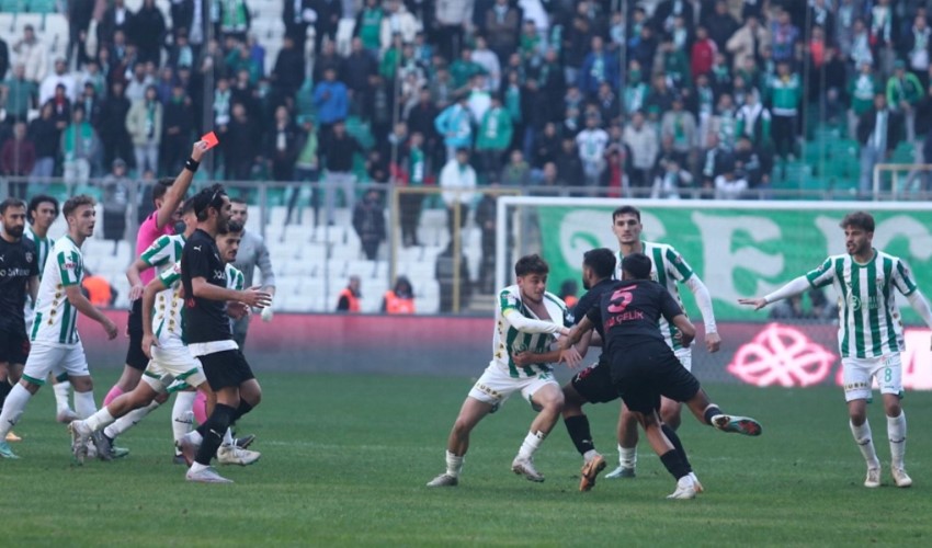PFDK açıkladı: Bursasporlu 7 futbolcuya men cezası!