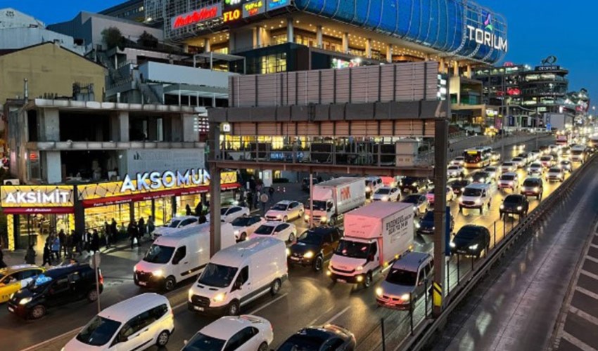 Traffico in tilt nella parte asiatica di Istanbul