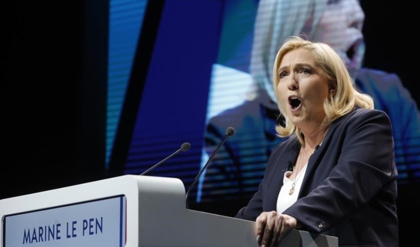 Fransa'da Le Pen 2027 için adaylığını açıkladı