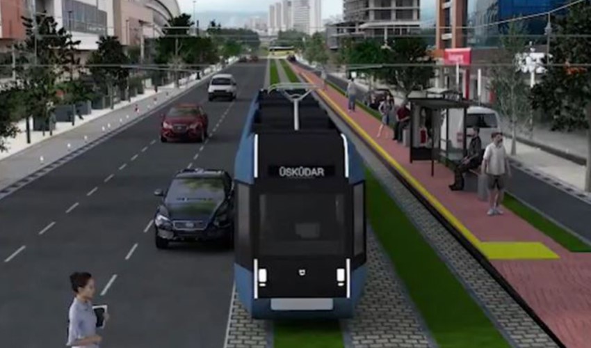 İBB 'AnadoluTRAM' diyerek duyurdu: Anadolu Yakası'na tramvay geliyor! 3 ilçe birbirine bağlanacak