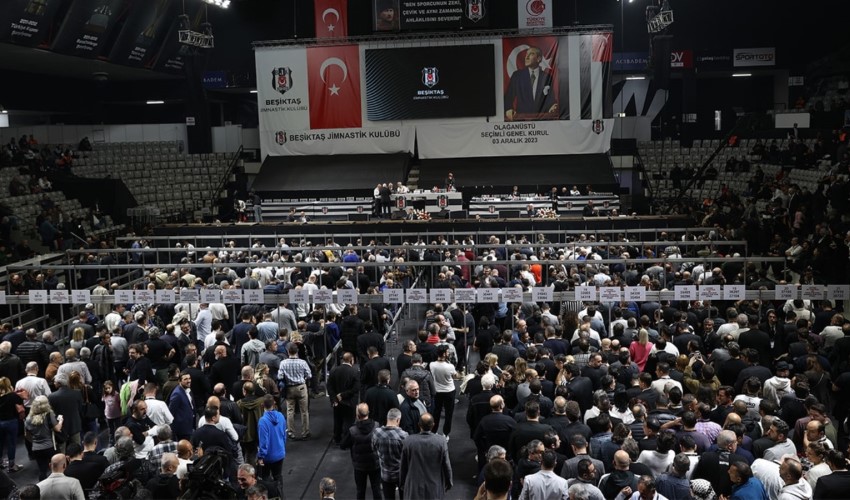 Beşiktaş seçimlerinde oy sayma işlemi sona erdi
