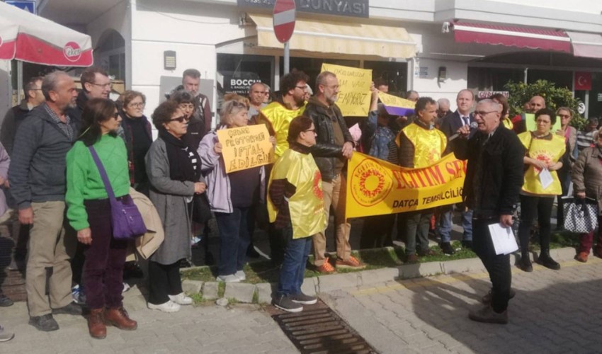 Datça’da ÇEDES protestosu: 'Son derece tehlikeli bir adımdır'