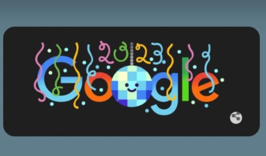 Google'dan, 2024 için yılbaşına özel 'Doodle'