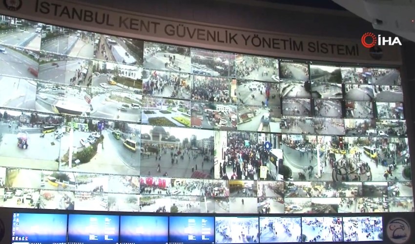 Yılbaşında İstanbul 15 bin kamera ile anbean takip edilecek
