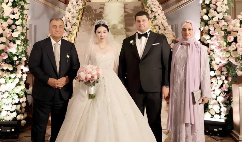 Ülker ailesinin mutlu günü: Fatih Ülker ile Ayako Takasu evlendi