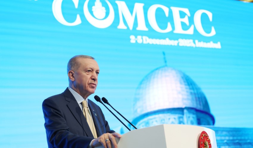 Erdoğan'dan Filistin açıklaması: 'Gazze'yi savunmak demek Mekke'yi İstanbul'u savunmak demektir'
