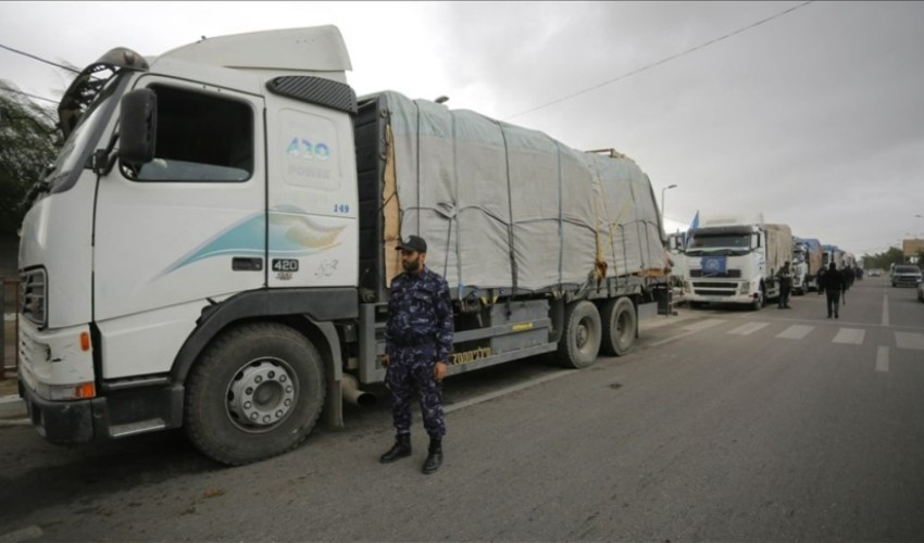 Fransa'dan Gazze'ye 600 ton insani yardım