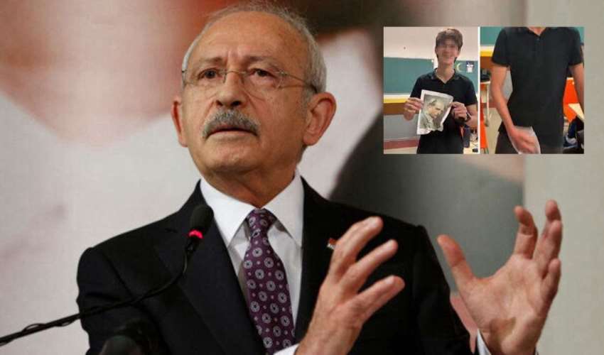 CHP lideri Kılıçdaroğlu, Atatürk'e hakaret eden 17 yaşındaki çocuğun tutuklanmasına tepki gösterdi