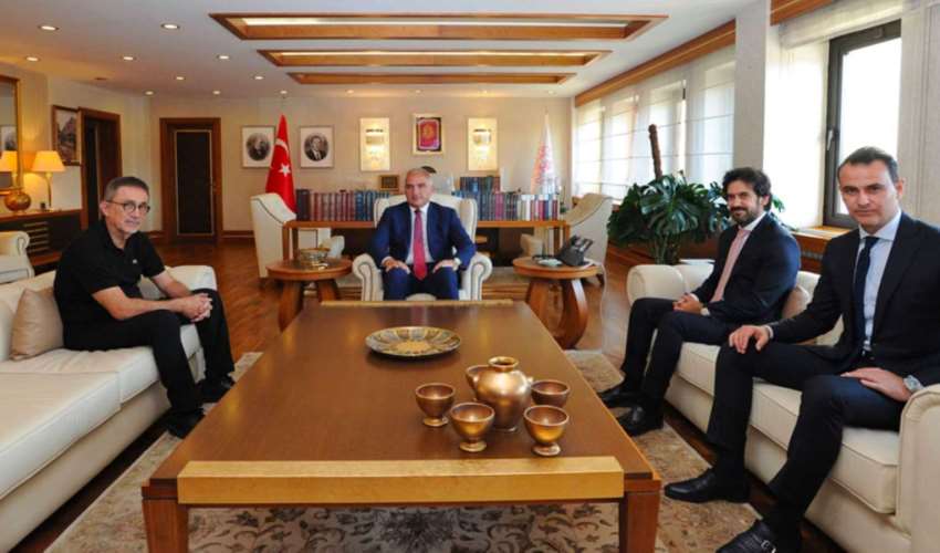 Nuri Bilge Ceylan’dan Kültür ve Turizm Bakanı Mehmet Nuri Ersoy'a ziyaret