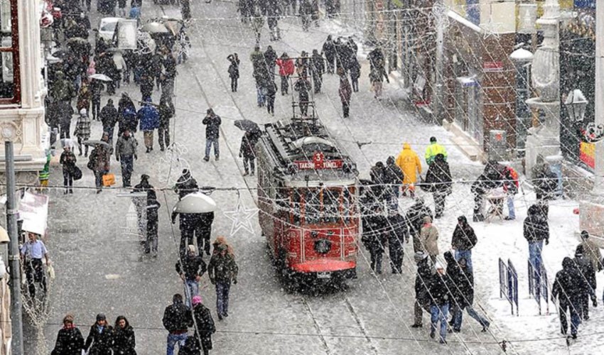 Istanbul ha trascorso il Capodanno senza neve: il Prof. Dr. Şen indica la data