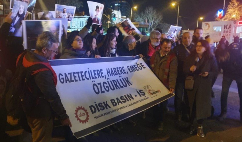 DİSK Basın-İş: '10 Ocak Çalışan Gazeteciler Günü’nü kutlamıyoruz'