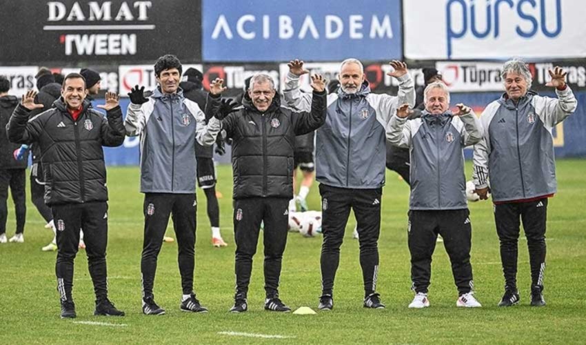 Fernando Santos al lavoro al Beşiktaş