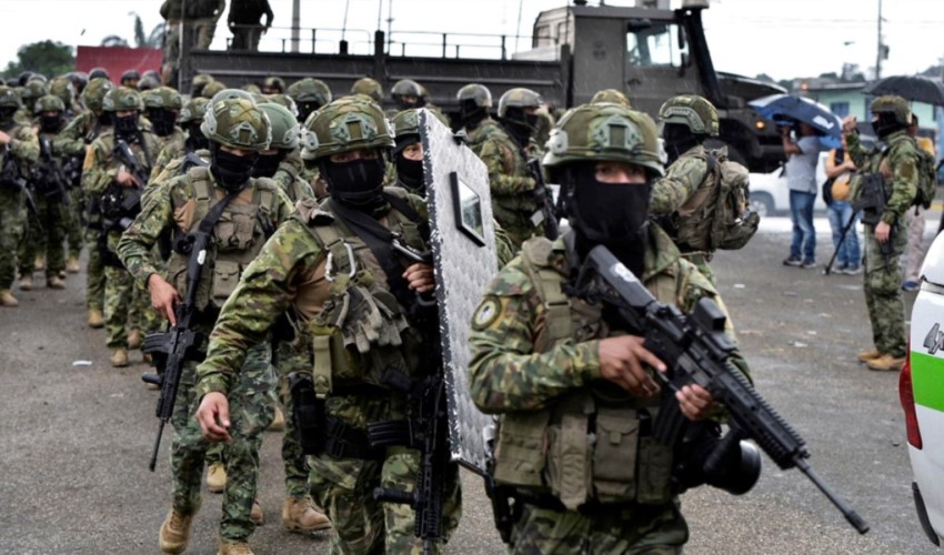 OHAL ilan edilmişti: Ekvador'da çete üyelerine operasyon! Yüzlerce kişi gözaltına alındı