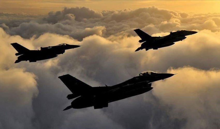 MSB duyurdu: Irak'ın ve Suriye'nin kuzeyine hava harekatı düzenlendi