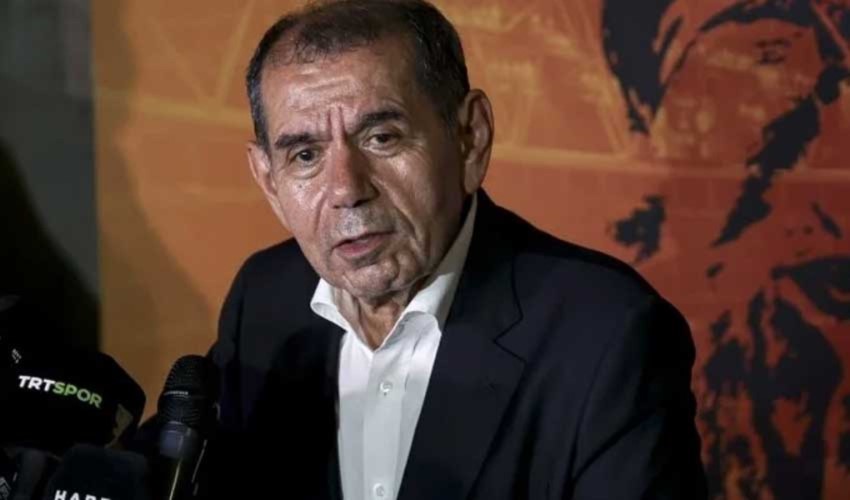 Reazione del presidente del Galatasaray Dursun Özbek agli arbitri: 