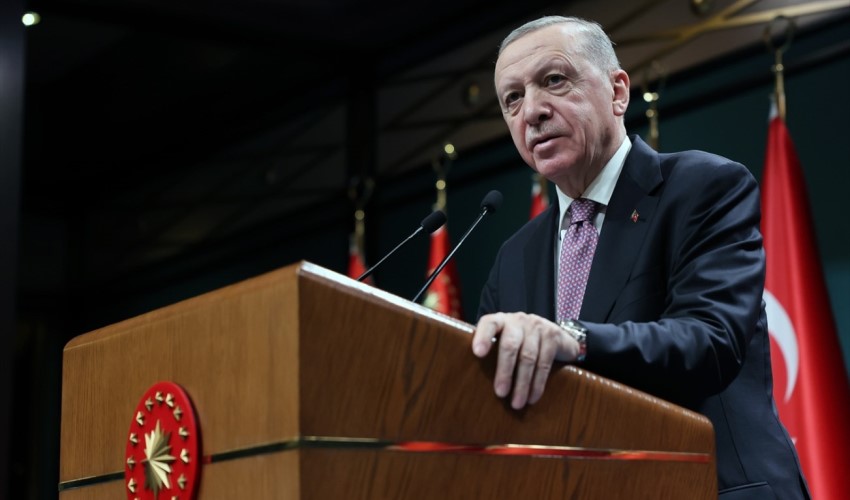 Kabine toplantısı sonrası Erdoğan, emekliye yüzde 5'lik zam kararını açıkladı