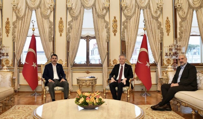 Visita di Murat Kurum al Governatore di Istanbul Gül