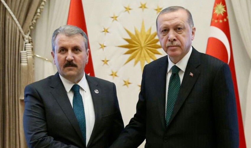 Destici ile Erdoğan arasında Saray'da sürpriz görüşme