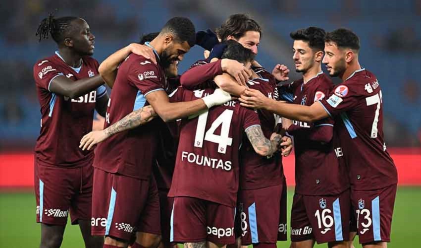 Trabzonspor evinde rahat turladı!