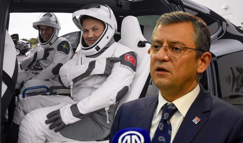 Il leader del CHP Özgür Özel augura successo al primo astronauta turco Alper Gezeravcı