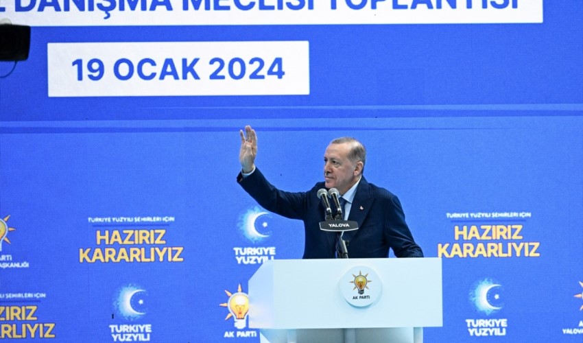 Erdoğan Yalova'da konuştu: 31 Mart'ta son oyununuzu oynuyorsunuz