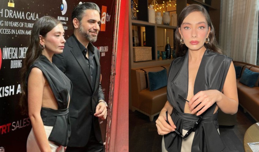 Neslihan Atagül Miami'de: Türk Drama Gala gecesine konuk oldu