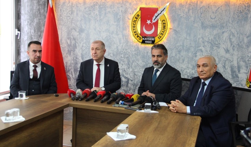 Dichiarazioni di Ümit Özdağ sulle elezioni locali: 