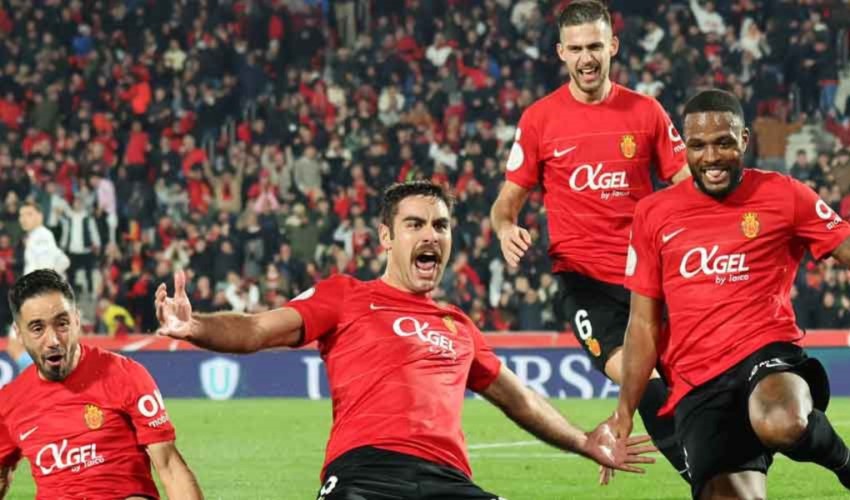 Mallorca evinde Girona'yı kupa dışına itti