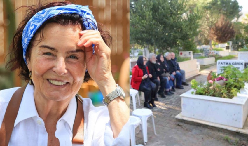 Fatma Girik, ölümünün ikinci yılında mezarı başında anıldı