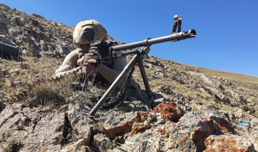 Il Ministero della Difesa ha annunciato: 5 terroristi del PKK neutralizzati