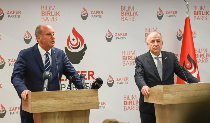 Zafer Partisi’nden Muharrem İnce’ye 'kaset' yanıtı: 'Senin fıtratında son düzlükte...'