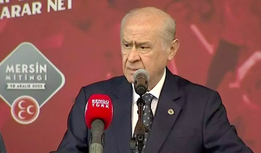 Devlet Bahçeli attacca il CHP al comizio di Mersin: 'È finito, è stato occupato'